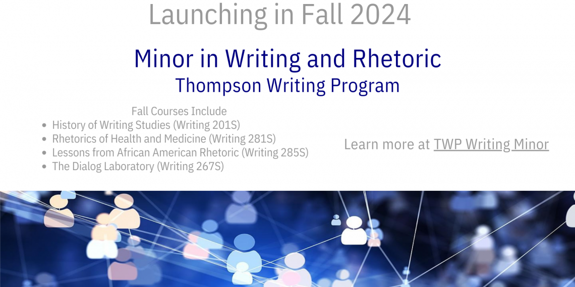 Minor in Writing and Rhetoric